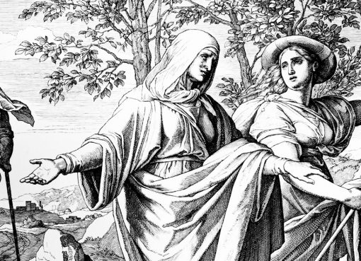 Naomi and Ruth Return to Bethlehem